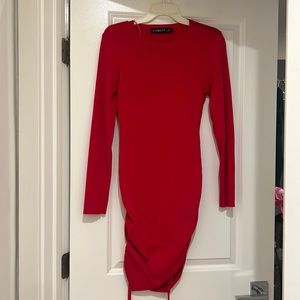 Lioness red sweater dress